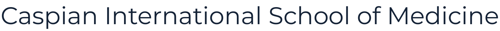 Caspian International School of Medicine logo