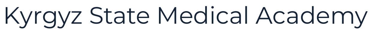 Kyrgyz State Medical Academy logo